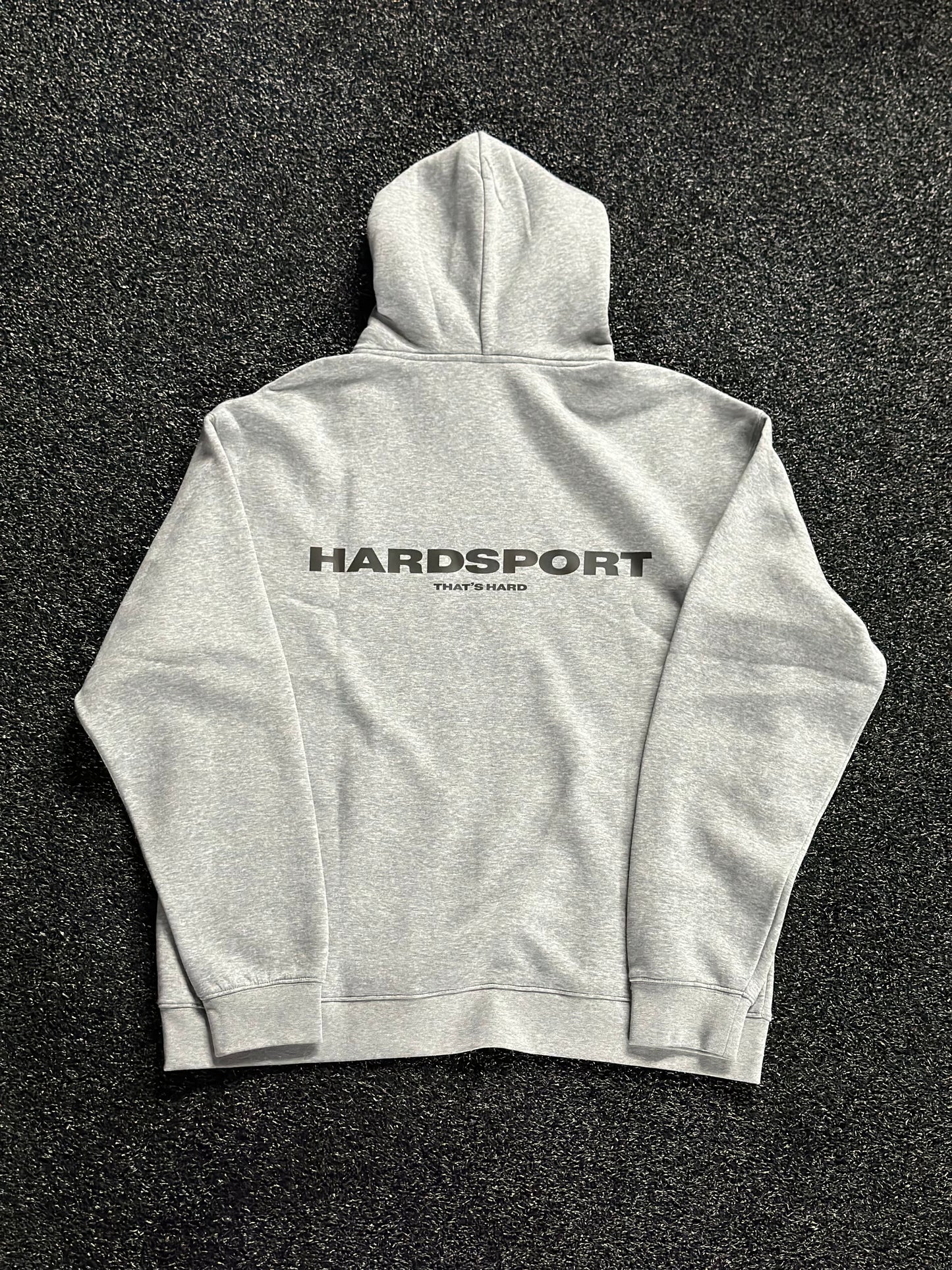 HardSport Half-Zip Hoodie // Fog Gray