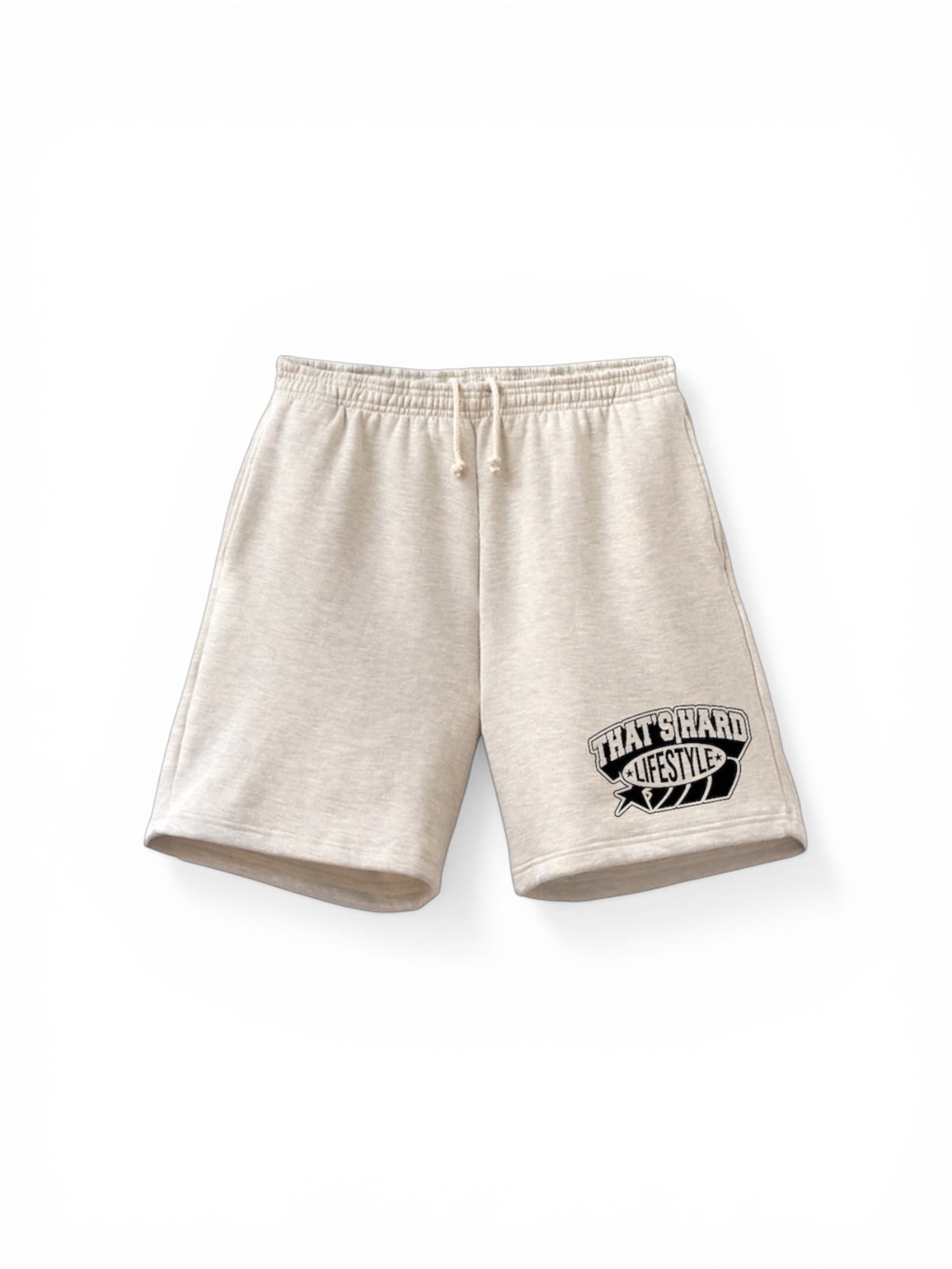 That’s Hard Collegiate Lifestyle Shorts // Oat