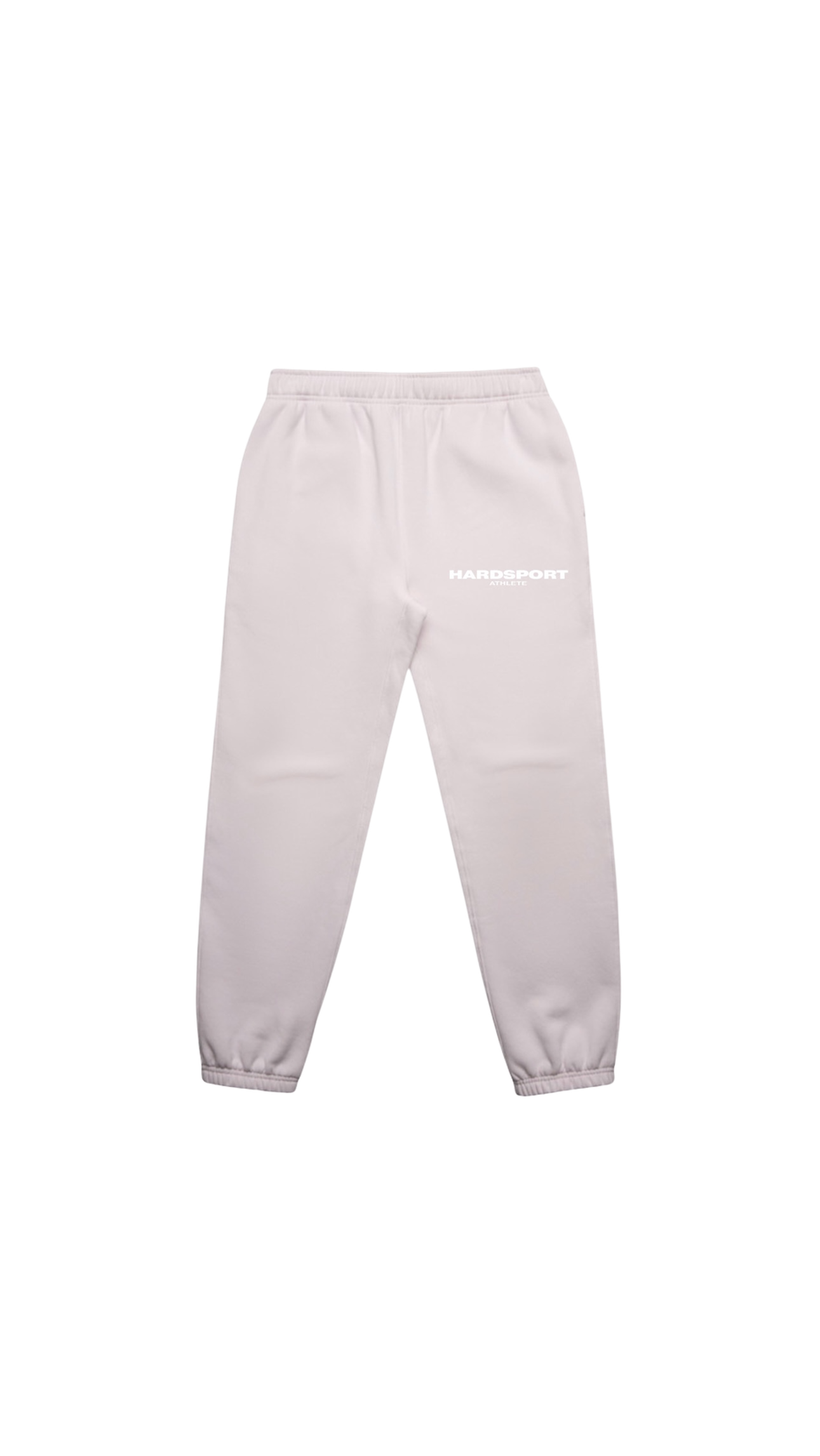 Women’s Hardsport Trackpants // Bone, Powder Blue, and Orchid