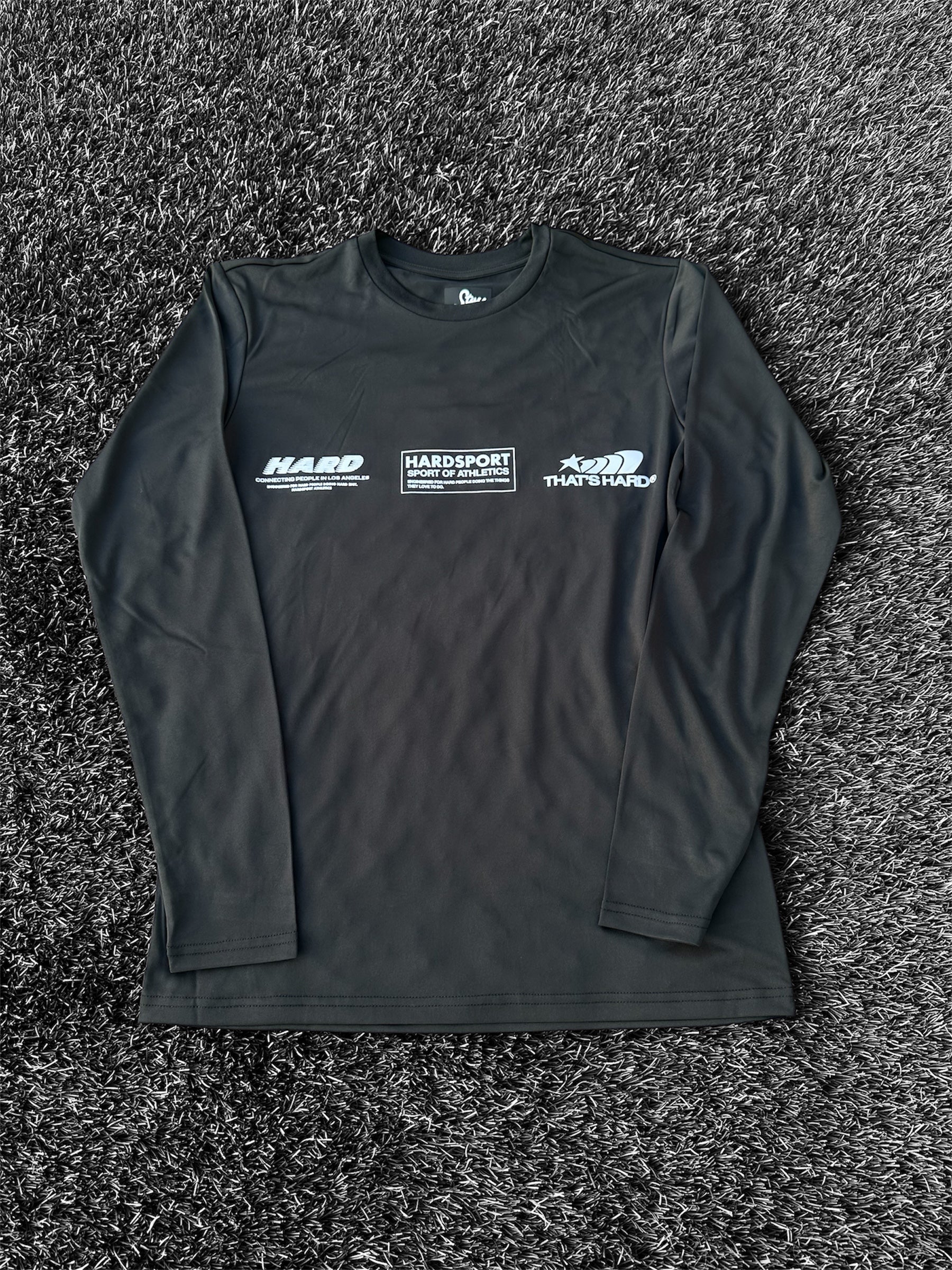 Performance Tech Reflective Long-Sleeve // Black