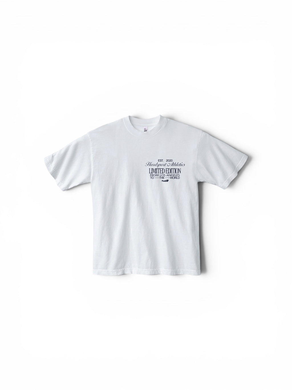 LA to the World Hardsport Tee // White