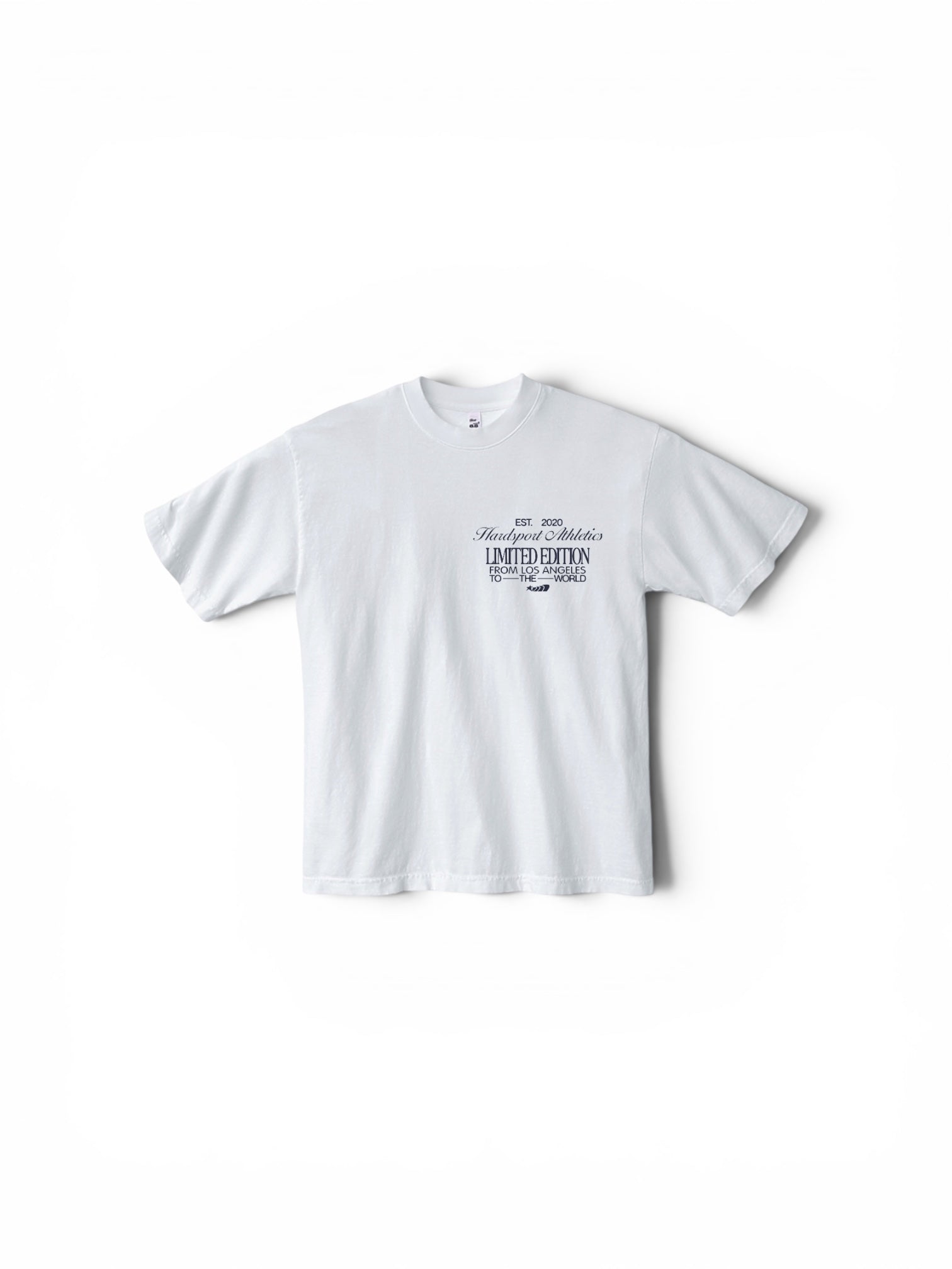 LA to the World Hardsport Tee // White