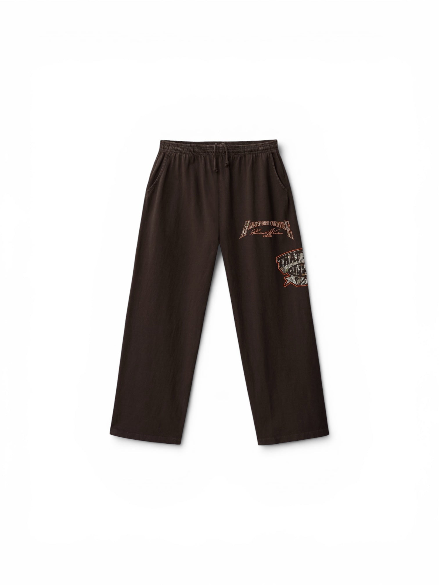 Camo Hard Culture Sweatpants // Chocolate