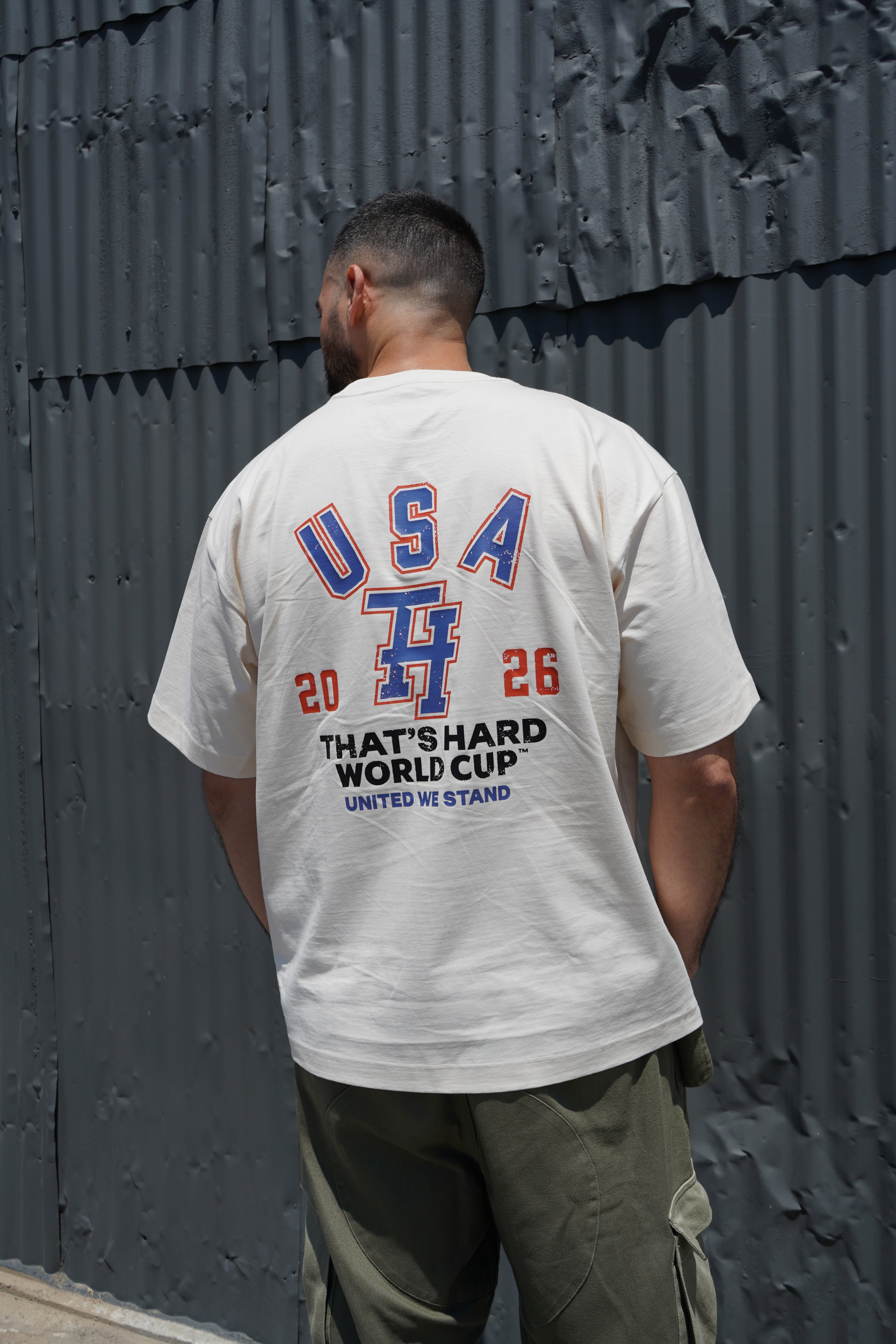 USA World-Cup Tee // Cream