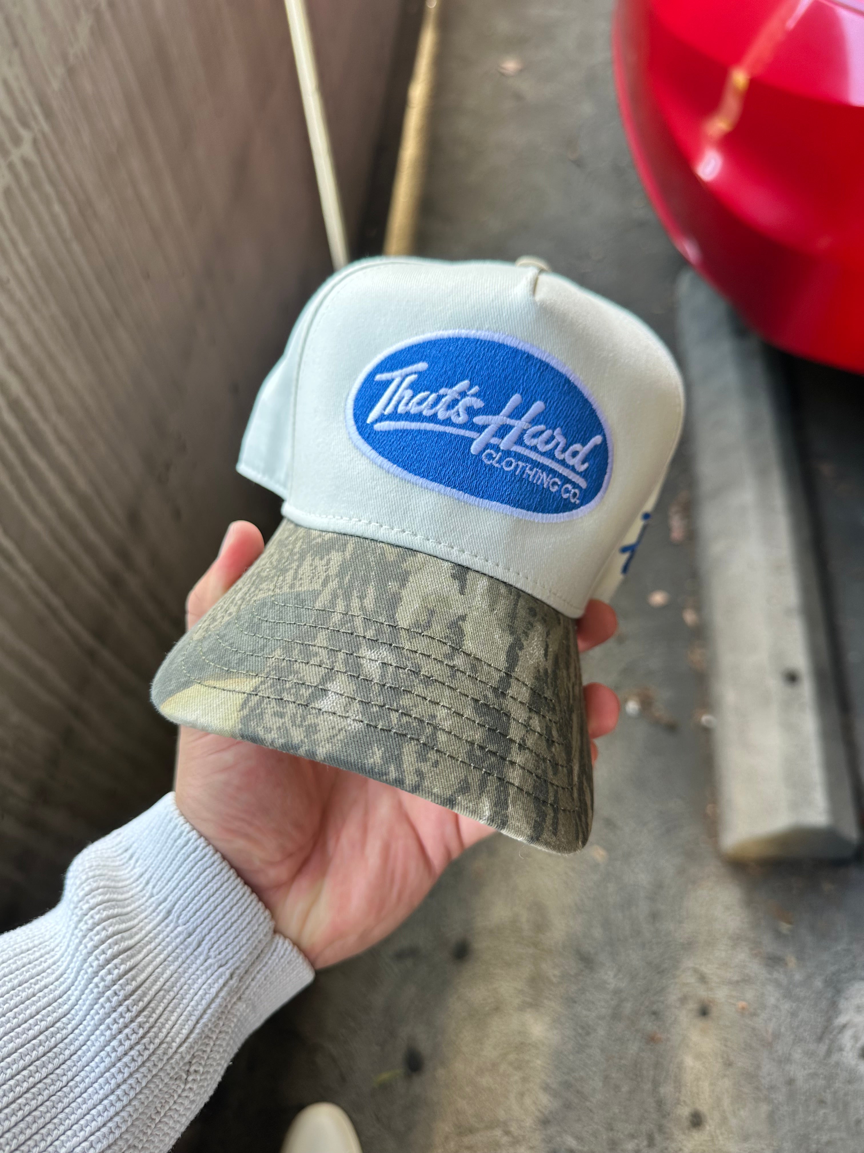 That’s Hard Scripture 2-Tone Camo SnapBack