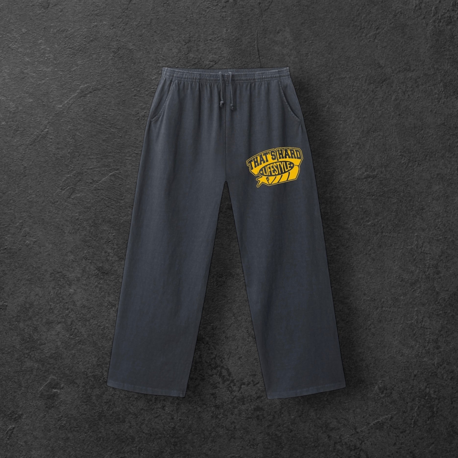 That’s Hard Collegiate Lifestyle Sweatpants // Dolphin Blue