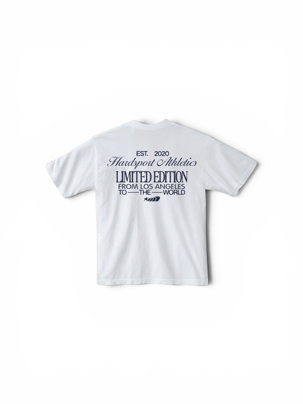 LA to the World Hardsport Tee // White