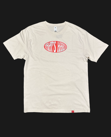 That’s Hard Logo Premium T-Shirt // Cream