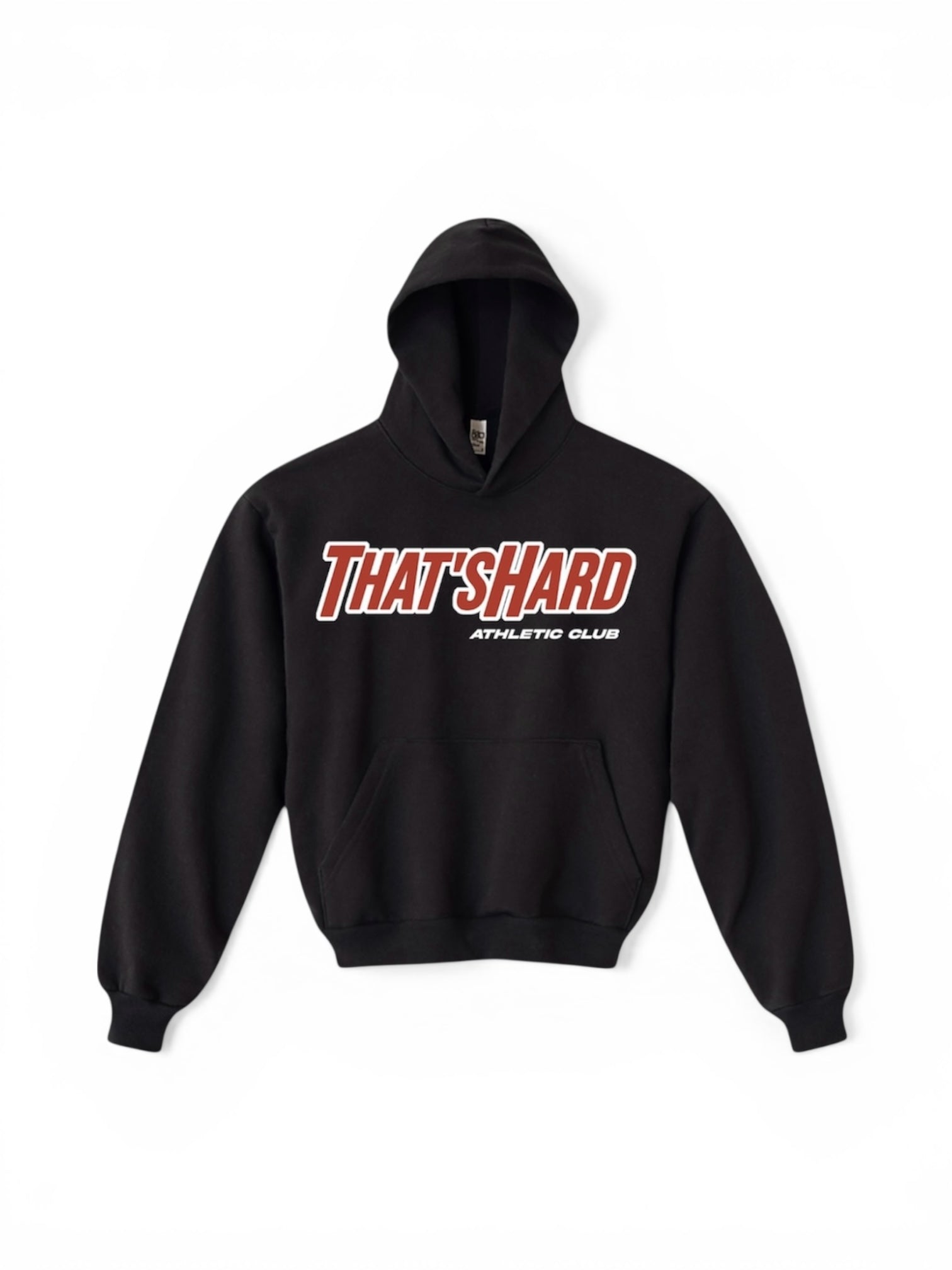 That’s Hard Athletic Club Hoodie // Black