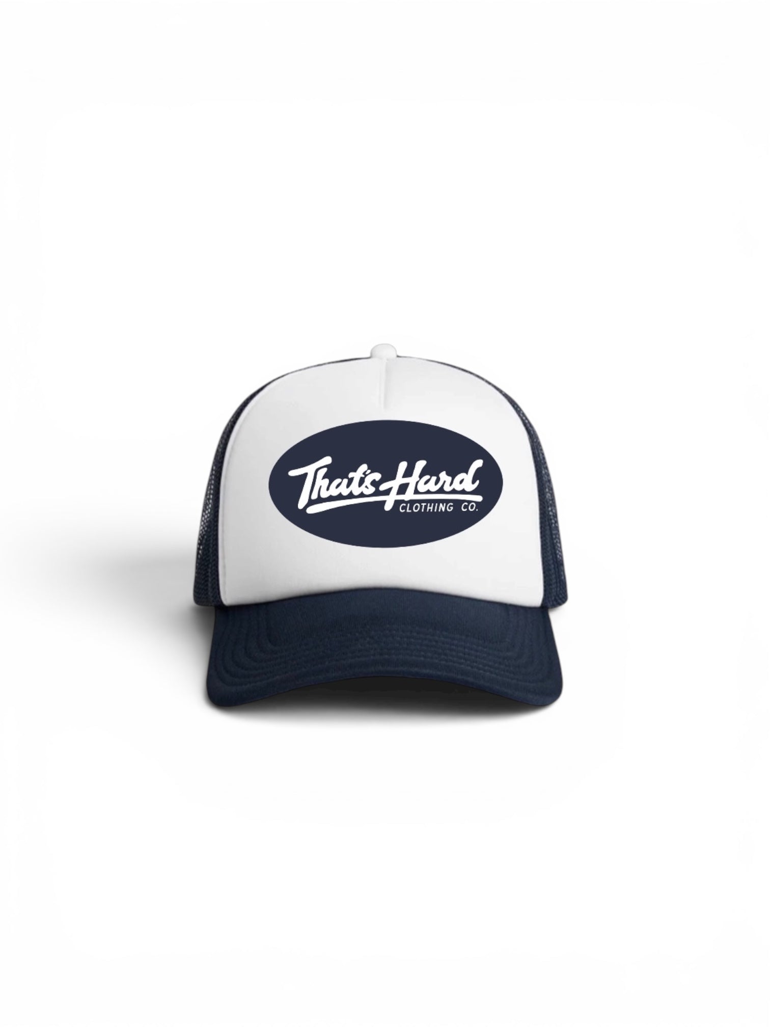 Hard Foam Trucker Hat // Navy