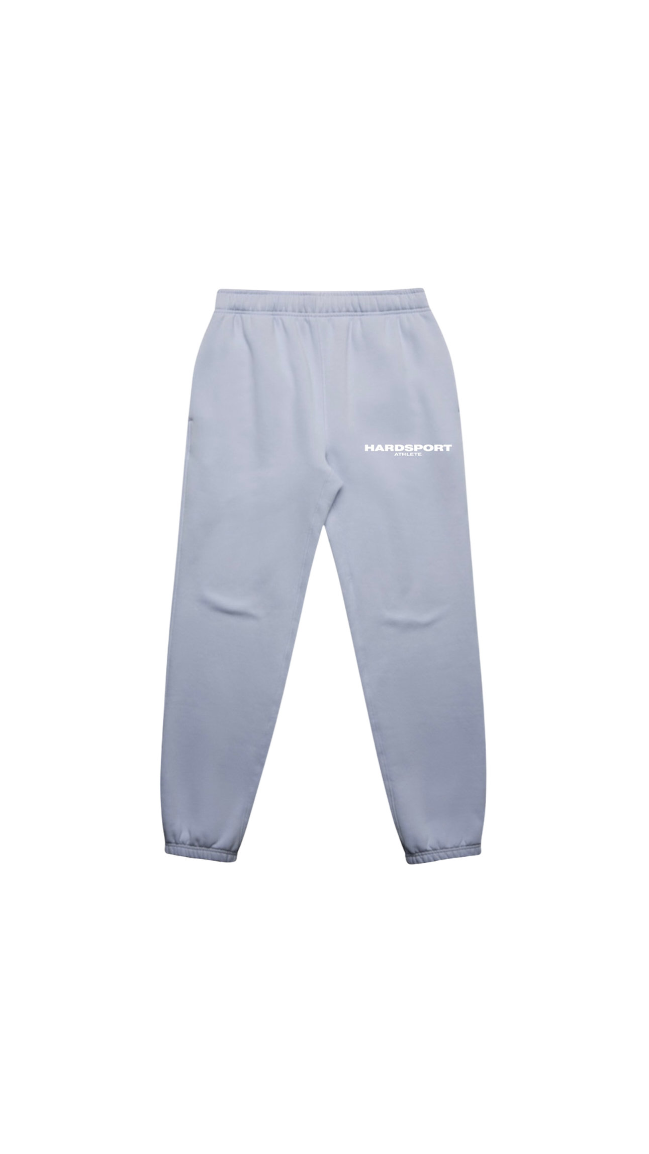 Women’s Hardsport Trackpants // Bone, Powder Blue, and Orchid