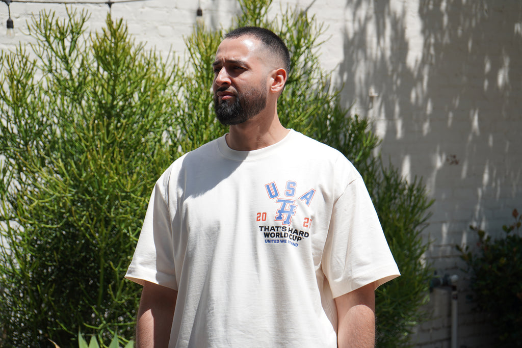 USA World-Cup Tee // Cream