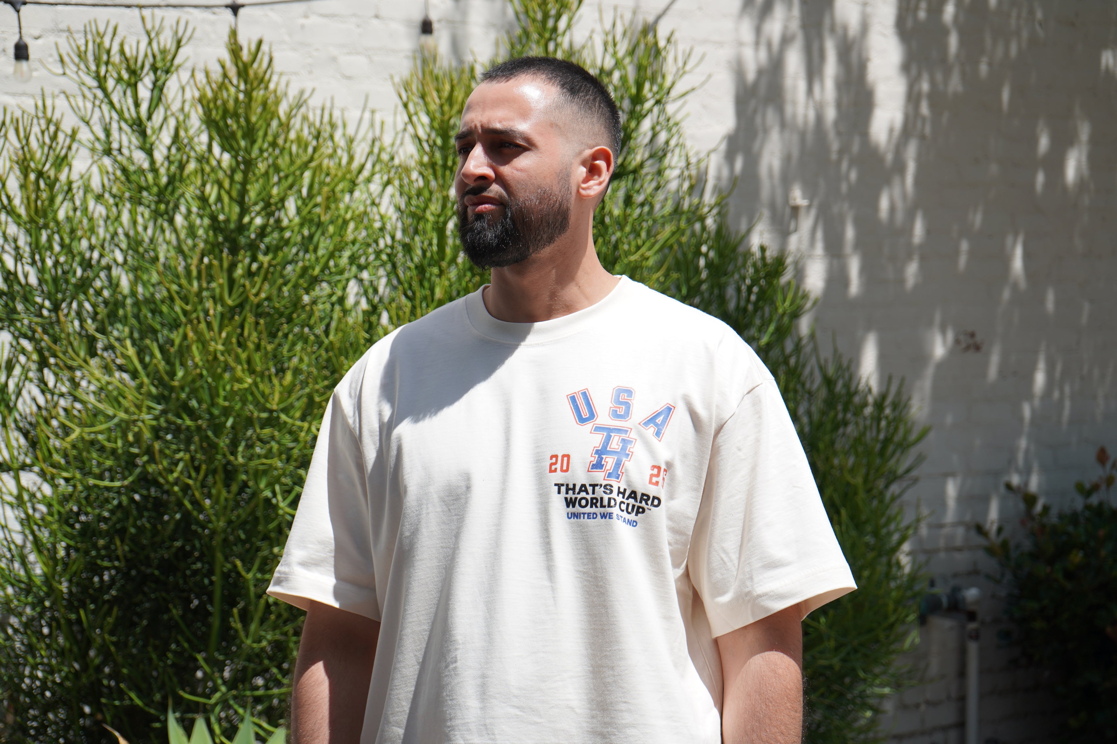 USA World-Cup Tee // Cream