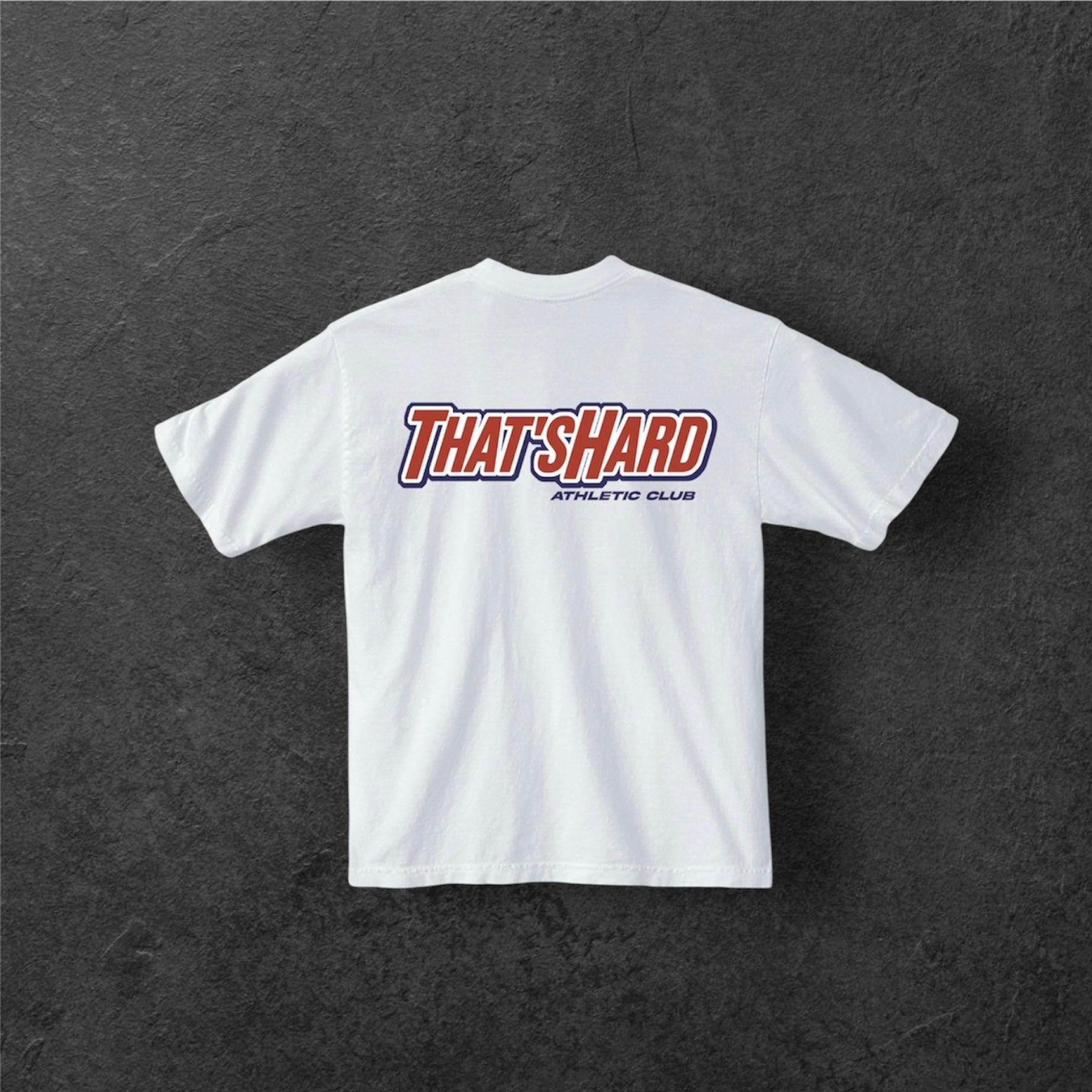 That’s Hard Athletic Club Tee // White