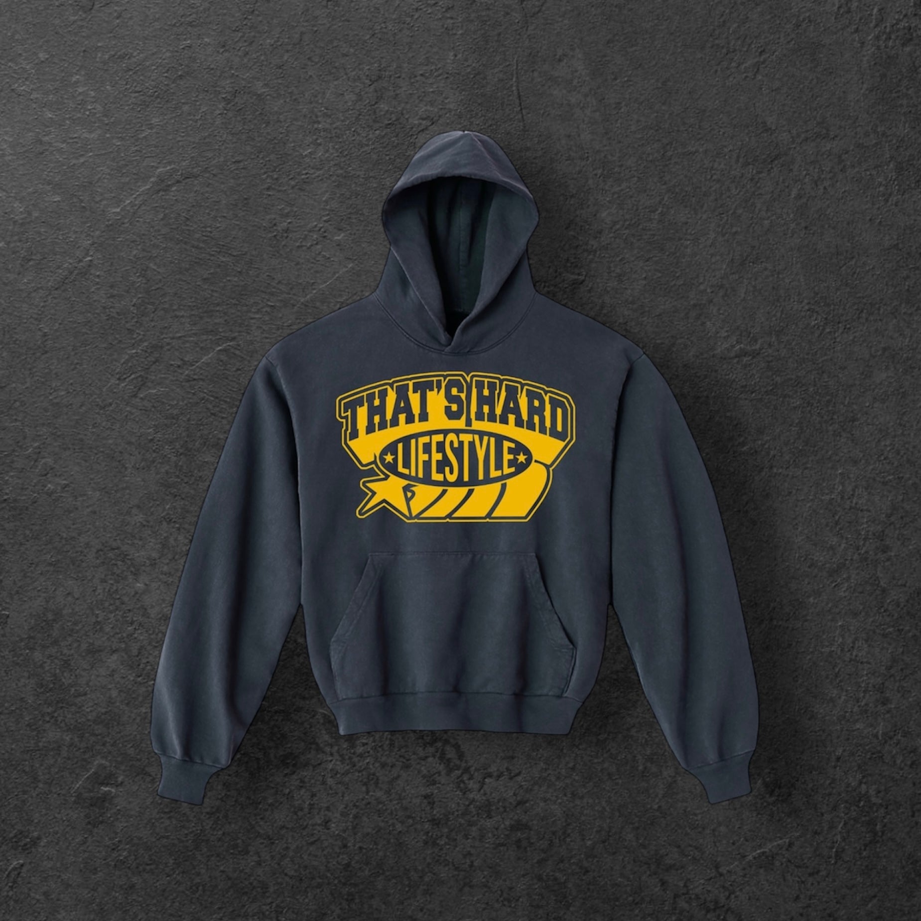 That’s Hard Collegiate Lifestyle Hoodie // Dolphin Blue