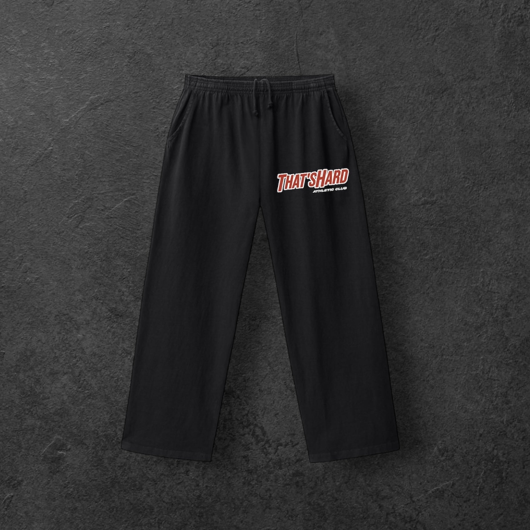 That’s Hard Athletic Club Sweatpants // Black