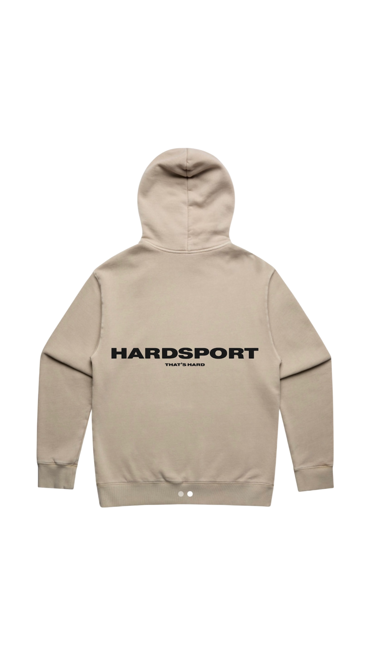 Hardsport Athlete Hooded Sweatshirt // Faded Taupe