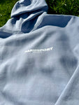 HardSport Athlete Heavyweight Hoodie // Faded Sky Blue